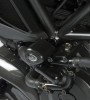 Aero padací chrániče R&G Racing pro motocykly DUCATI Diavel, černé